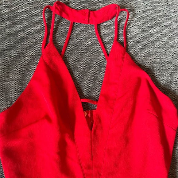 Red Romper - Sienna Sky - Picture 3 of 8